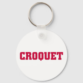 Croquet Key Ring