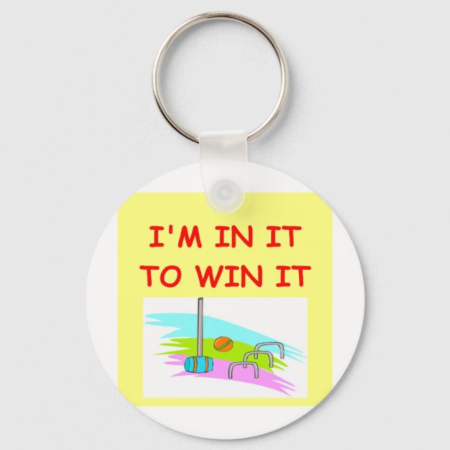croquet key ring (Front)