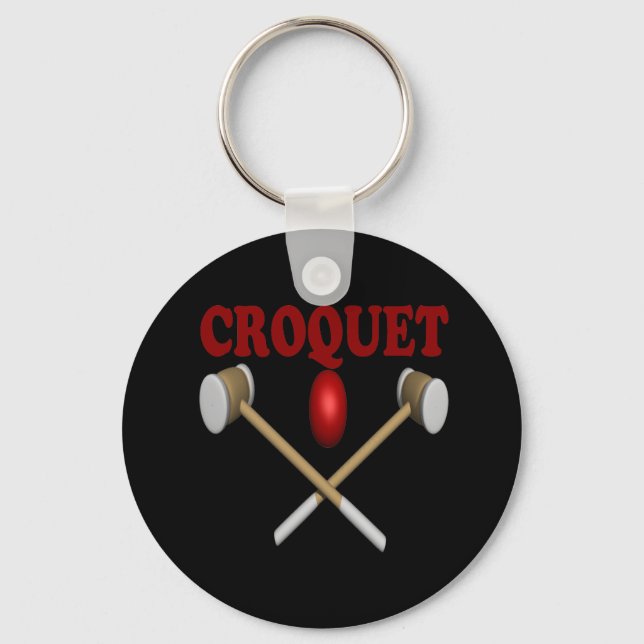 Croquet Key Ring (Front)