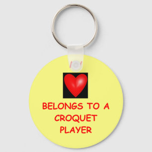 croquet key ring