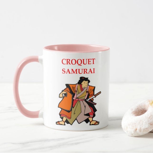 CROQUET MUG (With Donut)
