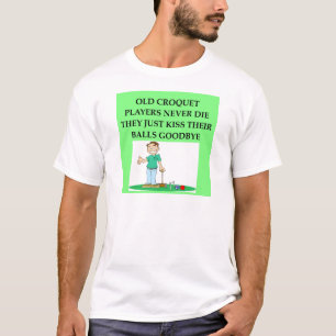 CROQUET players T-Shirt