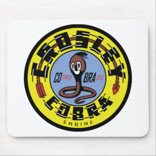 Crosley Cobra Engine vintage sign reproduction Mouse Mat