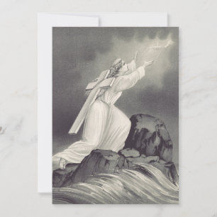 Cross and Crown Christian symbol Holiday Card