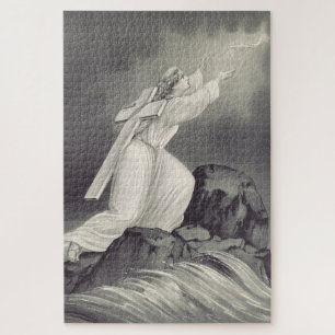 Cross and Crown Christian symbol  Jigsaw Puzzle