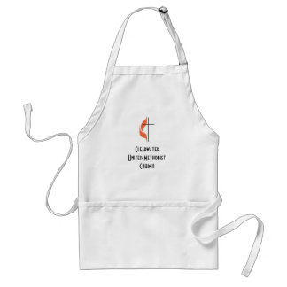Cross and flame, ClearwaterUnited MethodistChurch Standard Apron