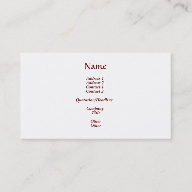 Cross and Holy Spirit / Holy Ghost Business Card (Front)