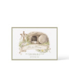 Cross and Tomb | He is Risen Resurrection Day Card