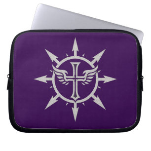 "Cross and Wings Emblem" Electronics Bag