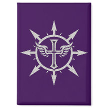 "Cross and Wings Emblem" Magnet