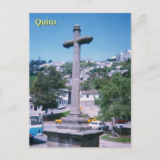 Cross at Guápulo Postcard (Front)