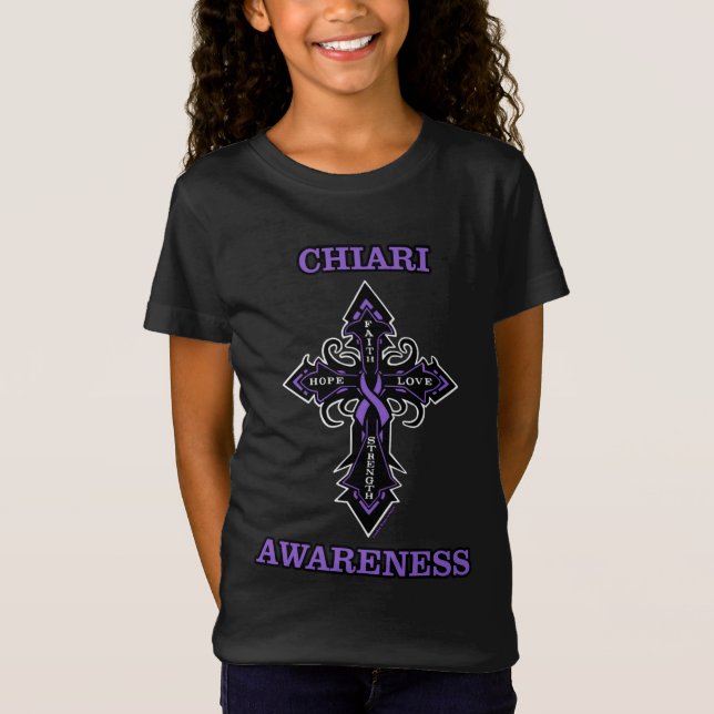 Cross/Awareness...Chiari T-Shirt (Front)
