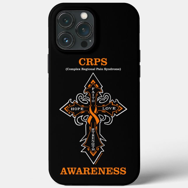Cross/Awareness...CRPS Case-Mate iPhone Case (Back)