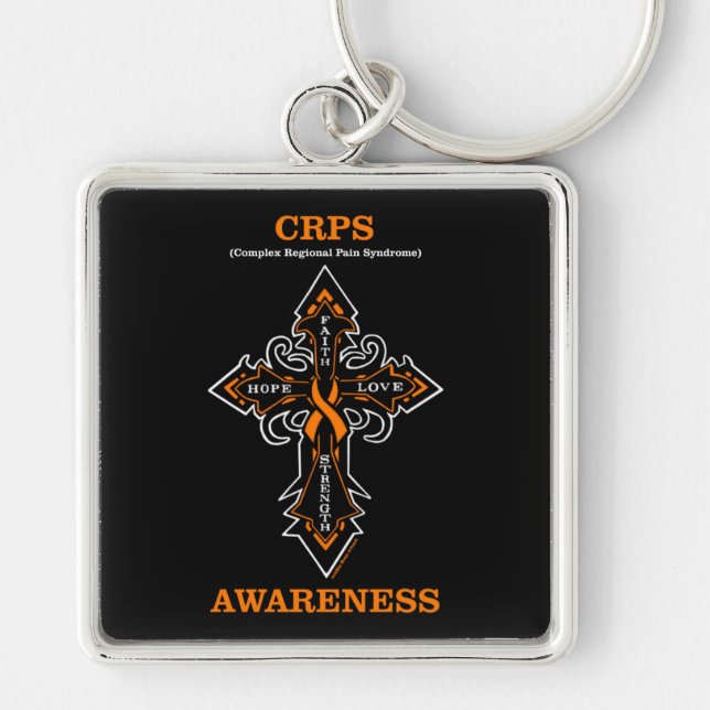 Cross/Awareness...CRPS Key Ring (Front)
