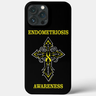 Cross/Awareness...Endometriosis iPhone 13 Pro Max Case