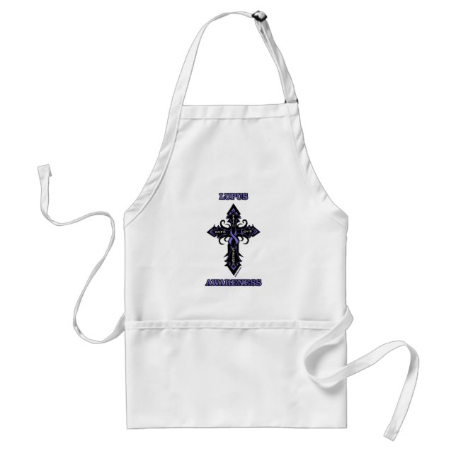 Cross/Awareness...Lupus Standard Apron (Front)