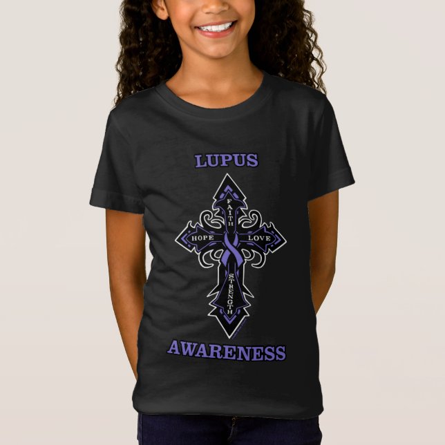 Cross/Awareness...Lupus T-Shirt (Front)