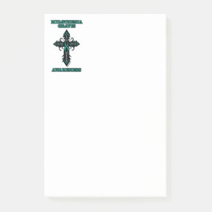 Cross/Awareness...Myasthenia Gravis Post-it Notes