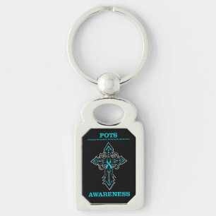 Cross/Awareness...POTS Key Ring