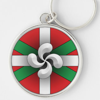 Cross Basque Key Ring