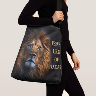 Cross Body Tote Bag Jesus Christ Lion Of Judah