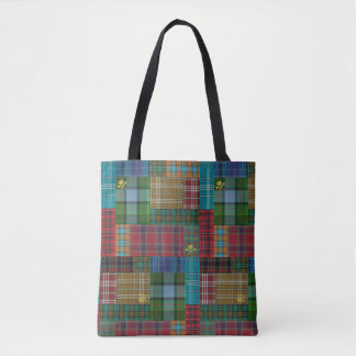 Cross Body Tote in Torr Fionn Tartan Quilt