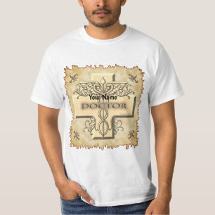 Cross caduceus doctor  T-Shirt