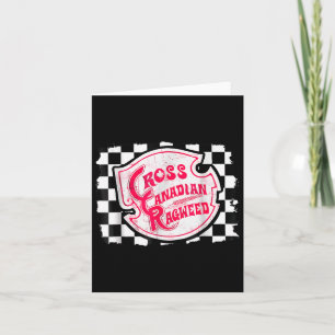 Cross Canadian Ragweed Checkers Concert 2025 Card