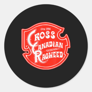 Cross Canadian Ragweed  Classic Round Sticker