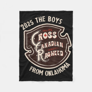 Cross Canadian Ragweed The Boys From Oklahoma Conc Fleece Blanket