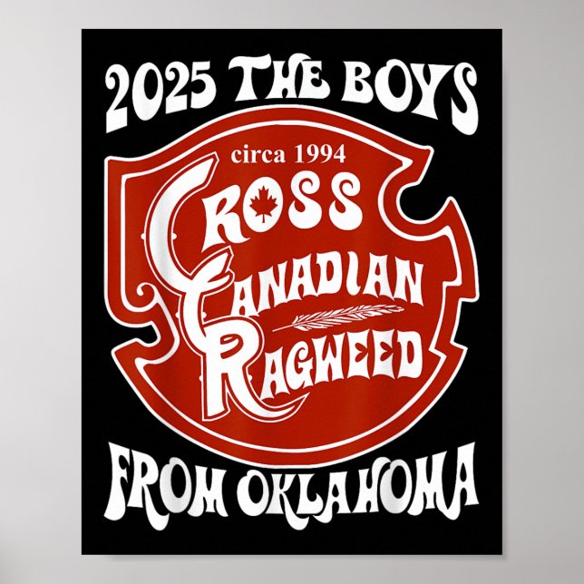 Cross Canadian Ragweed The Boys From Oklahoma Conc Poster (Front)