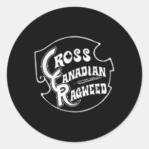 Cross Canadian Ragweed Vintage  Classic Round Sticker