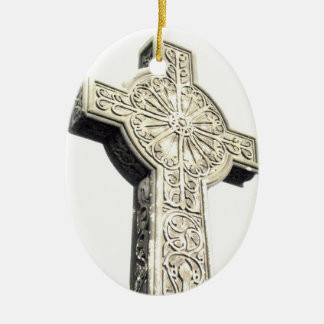 Cross Ceramic Tree Decoration