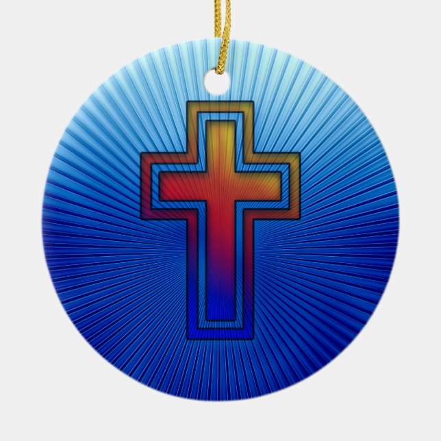 Cross - Christian Ornament (Front)