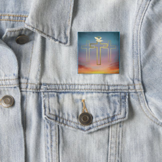 Cross Christian Religious Backpack, or Hat Pin