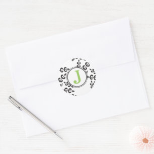 Cross Country Arrows Monogram Personalise Stickers