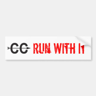 Cross Country - Bumper Sticker