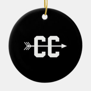 Cross Country CC Ceramic Tree Decoration