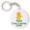 Cross Country Chick Keychain