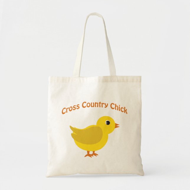 Cross country Chick Tote Bag (Front)