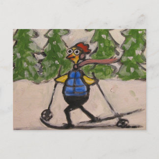 Cross Country Chicken Postcard