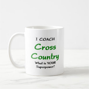cross country, coach coffee mug
