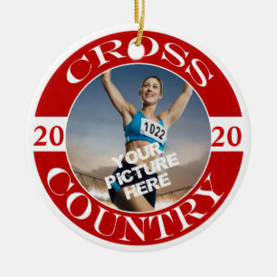 Cross Country Customisable Ornament