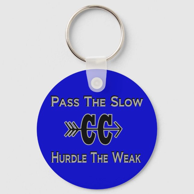 Cross Country Design Key Ring (Front)