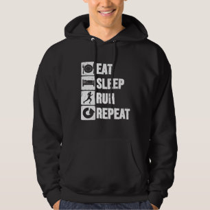 Cross Country Eat Sleep Run Repeat Running Women G Hoodie