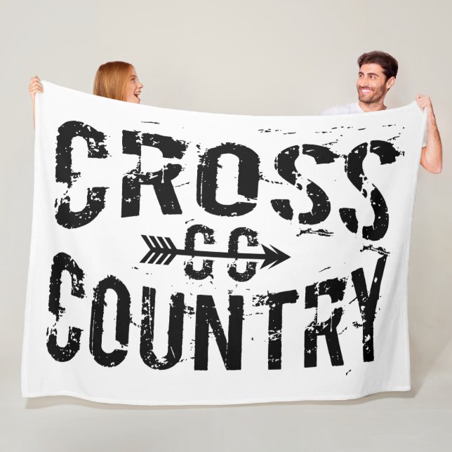 cross country fleece blanket (In Situ)
