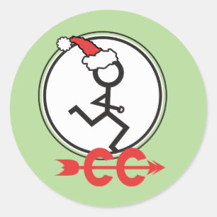 Cross Country Holiday Runner © Green Stickers