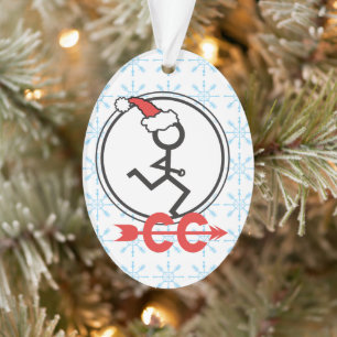 Cross Country Holiday Runner © Ornament