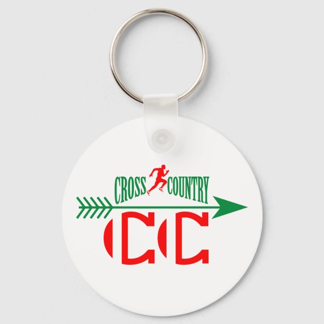 Cross country key ring (Front)