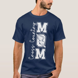 Cross Country Mom of A Cross Country Runner Mama X T-Shirt
